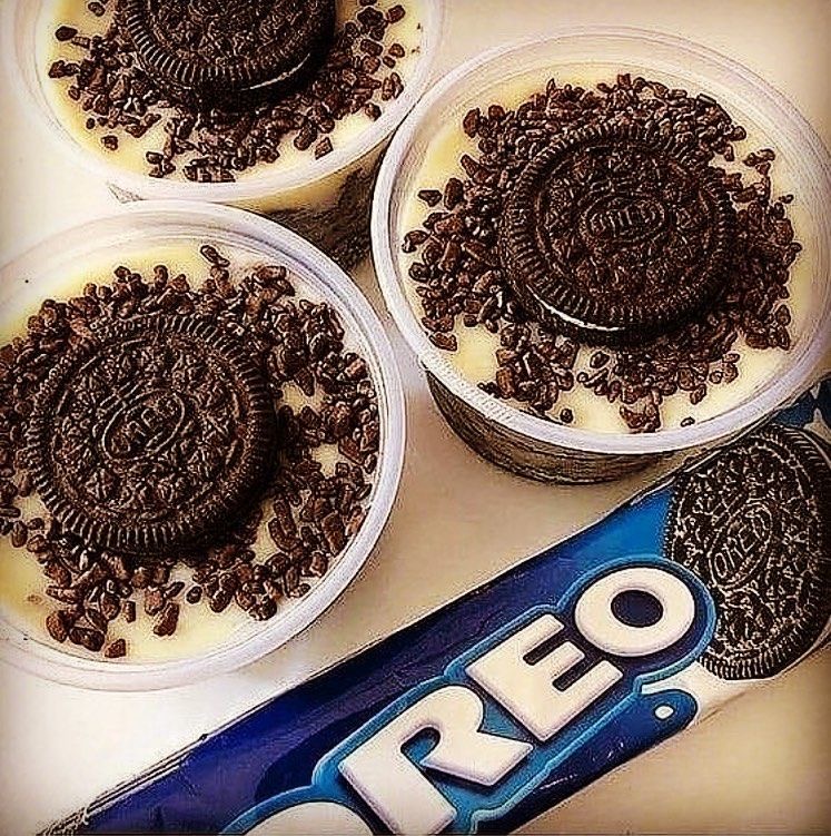 bolo no pote oreo