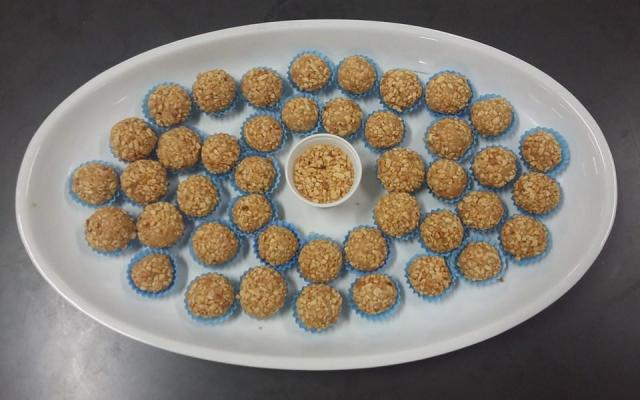 Brigadeiros de amendoim