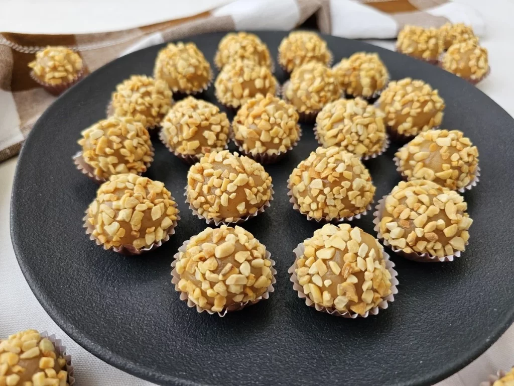 Brigadeiro de amendoim na panela