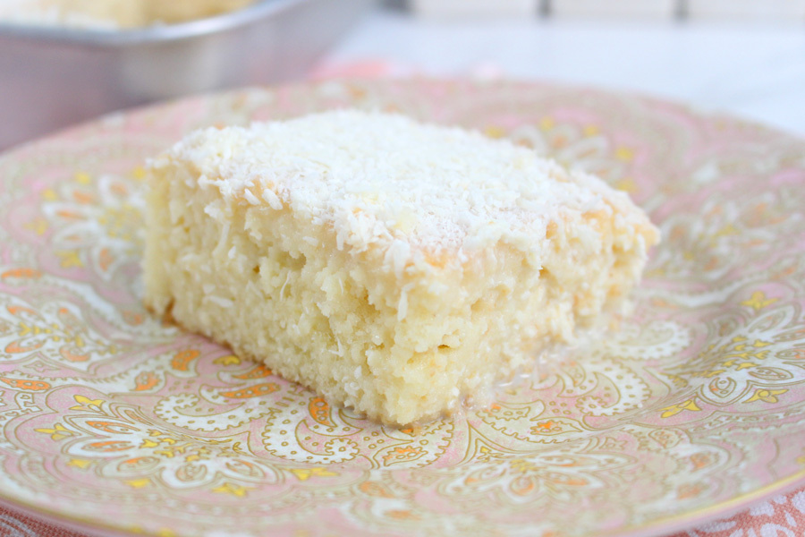 bolo de coco gelado