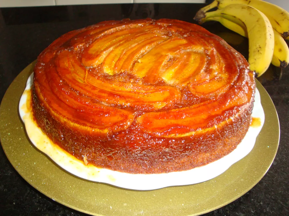 Torta de Banana Carameliz …