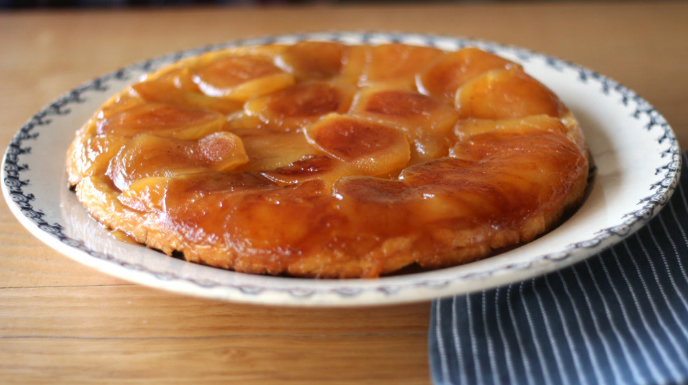 Torta de Maçã Caramelizada